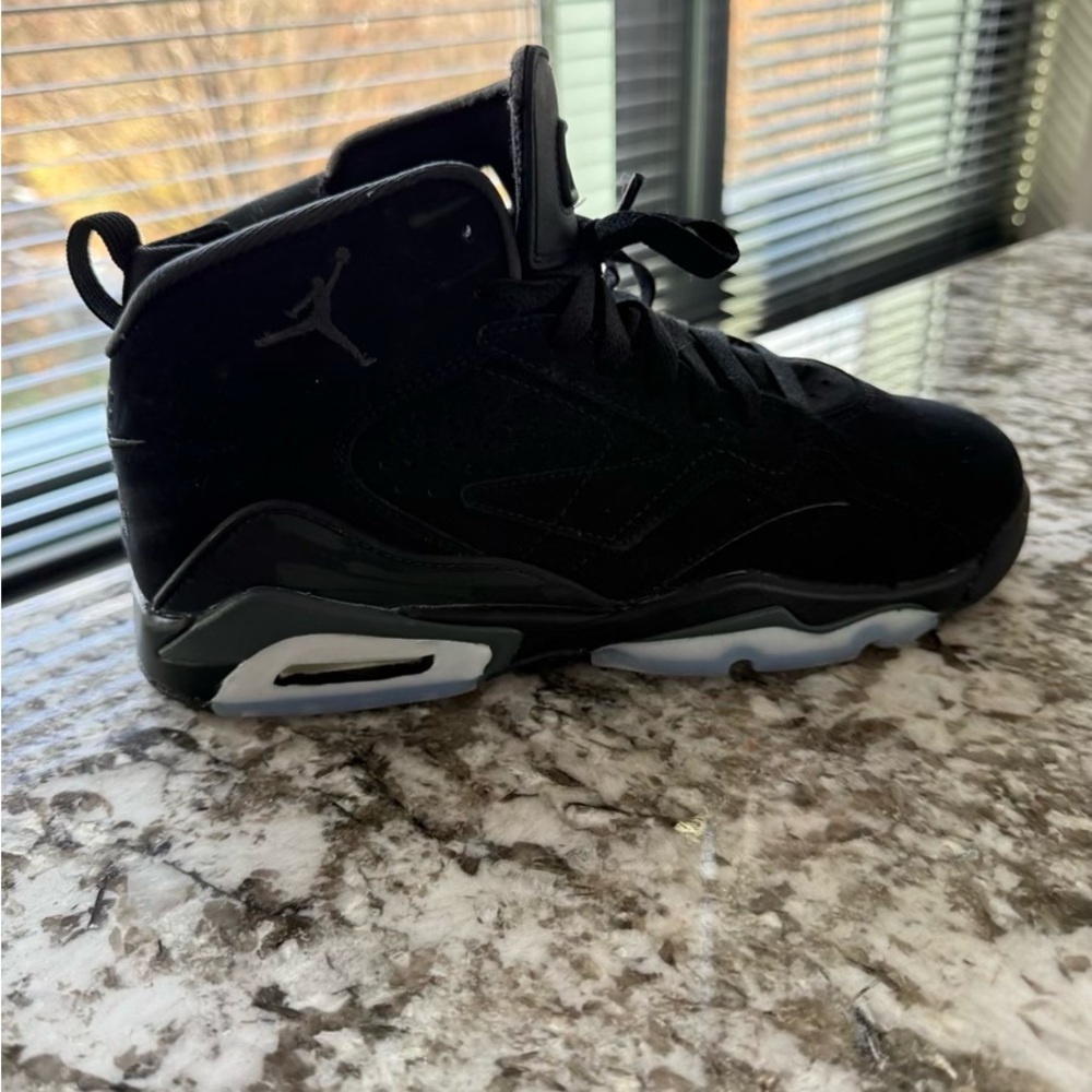 Jordan Kids Black High-Top Sneakers